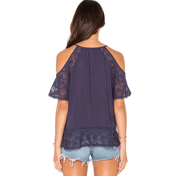NWT Anthropologie Heartloom Jemma Cold Shoulder Top - Picture 3 of 7